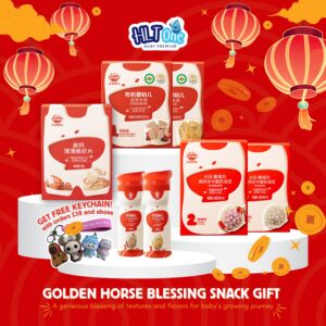 Qiu Tian Man Man x HLT One Golden Horse Blessing Snack Gift