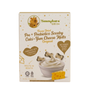Yummybara Freeze Dried Pre + Probiotics Cheese Melts (18g) 8 months+ - Original
