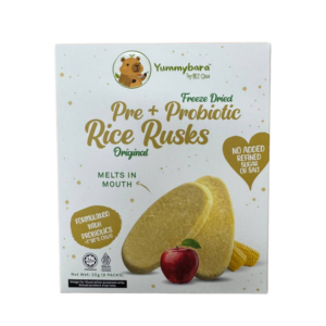 Yummybara Freeze Dried Rice Rusks (20g) 8 months+ - Original